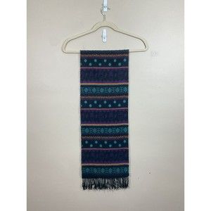 David & Young Halloween Scarf Striped Skulls Frankenstein Fair Isle Polka Dot